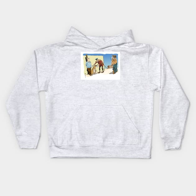 Blind fate. Kids Hoodie by Steerhead